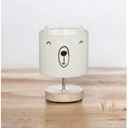 Atmosphera - Lampada da tavolo per bambini TOXEY 1xE14/25W/230V orsetto