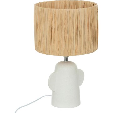 Atmosphera - Lampada da tavolo RAIA 1xE27/40W/230V bastone di rafia