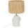 Atmosphera - Lampada da tavolo RAIA 1xE27/40W/230V bastone di rafia