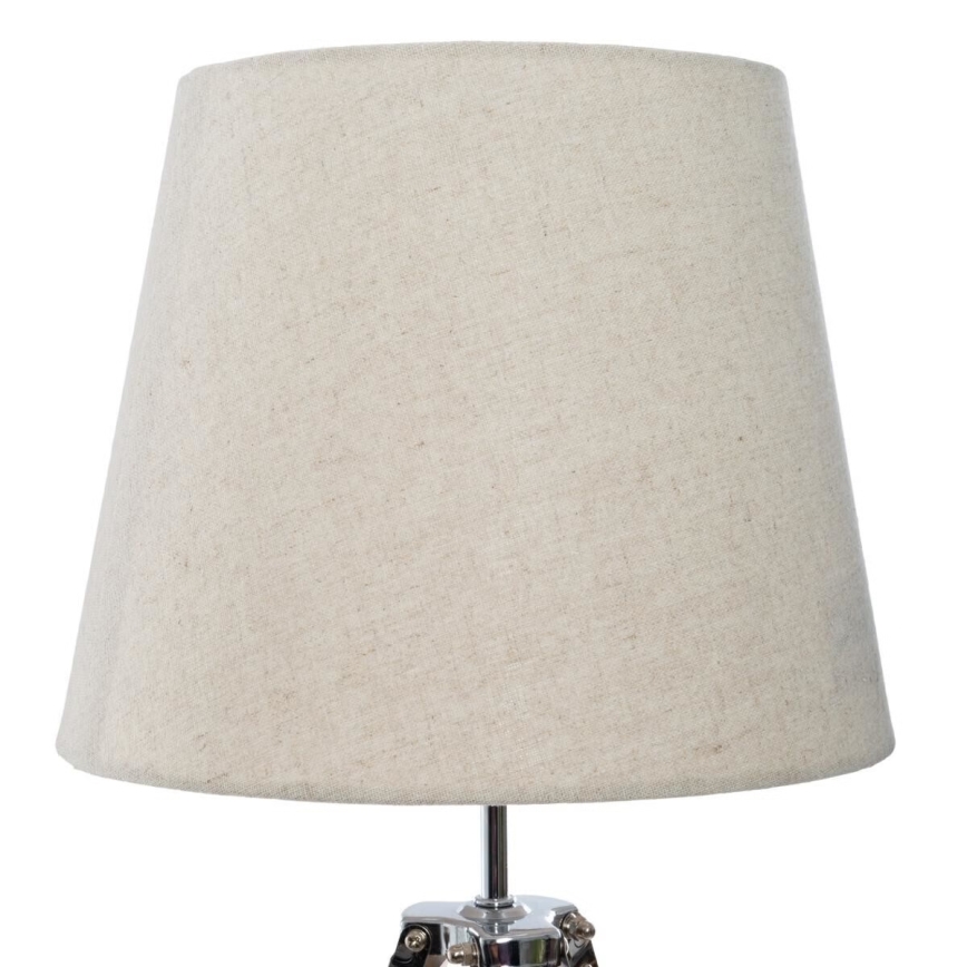 Atmosphera - Lampada da tavolo RUNO 1xE27/25W/230V bambù/color crema