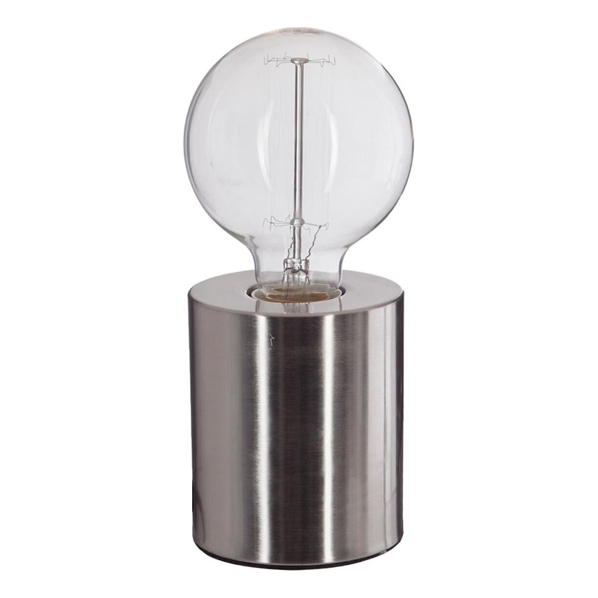 Atmosphera - Lampada da tavolo SABA 1xE27/40W/230V argento