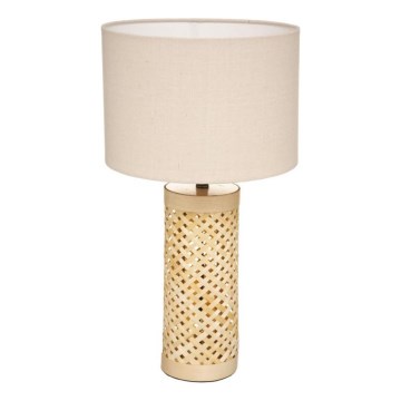 Atmosphera - Lampada da tavolo SALMA 1xE27/40W/230V bambù