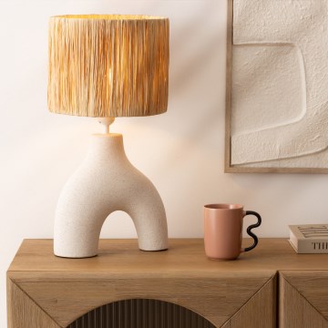 Atmosphera - Lampada da tavolo TANIA 1xE27/40W/230V
