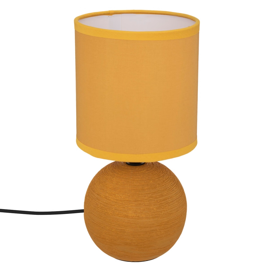 Atmosphera - Lampada da tavolo TIMÉO 1xE14/60W/230V arancione