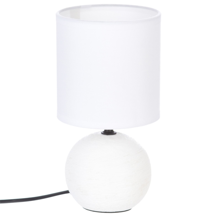 Atmosphera - Lampada da tavolo TIMÉO 1xE14/60W/230V bianco