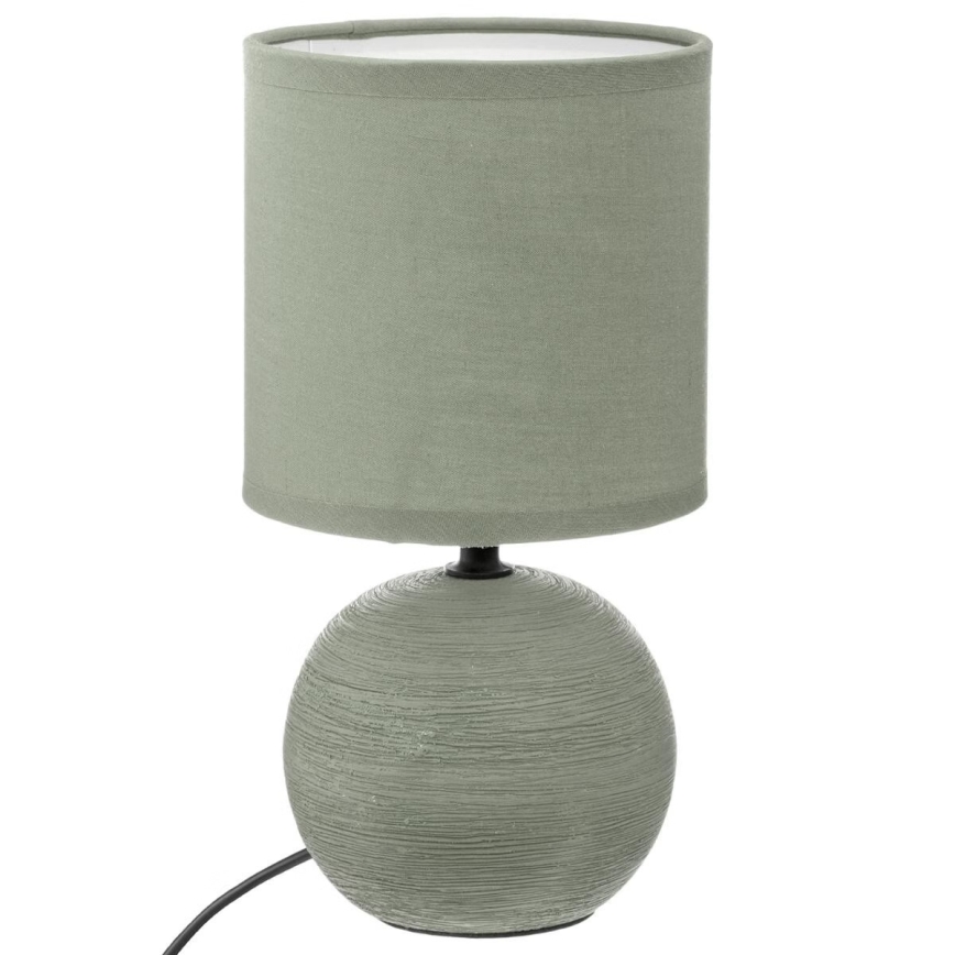 Atmosphera - Lampada da tavolo TIMÉO 1xE14/60W/230V khaki