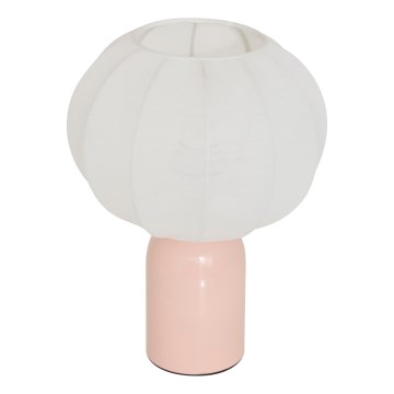 Atmosphera - Lampada da tavolo TOBIE 1xE27/60W/230V rosa