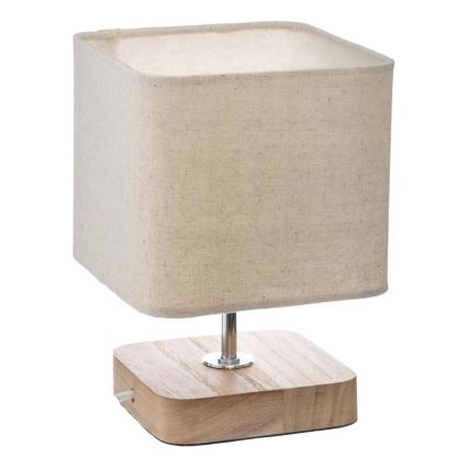 Atmosphera - Lampada da tavolo TOXEY 1xE14/25W/230V pino/beige