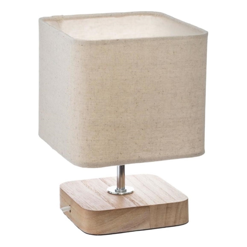 Atmosphera - Lampada da tavolo TOXEY 1xE14/25W/230V pino/beige
