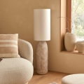Atmosphera - Lampada da terra KEYAH 1xE27/40W/230V grigia