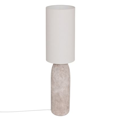 Atmosphera - Lampada da terra KEYAH 1xE27/40W/230V grigia