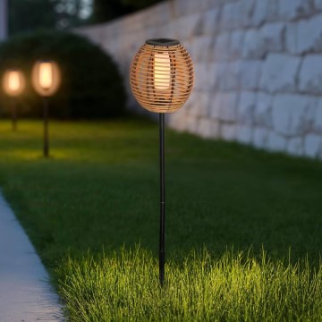 Atmosphera - Lampada solare a LED CUBA LED/1,2V 800 mAh IP44