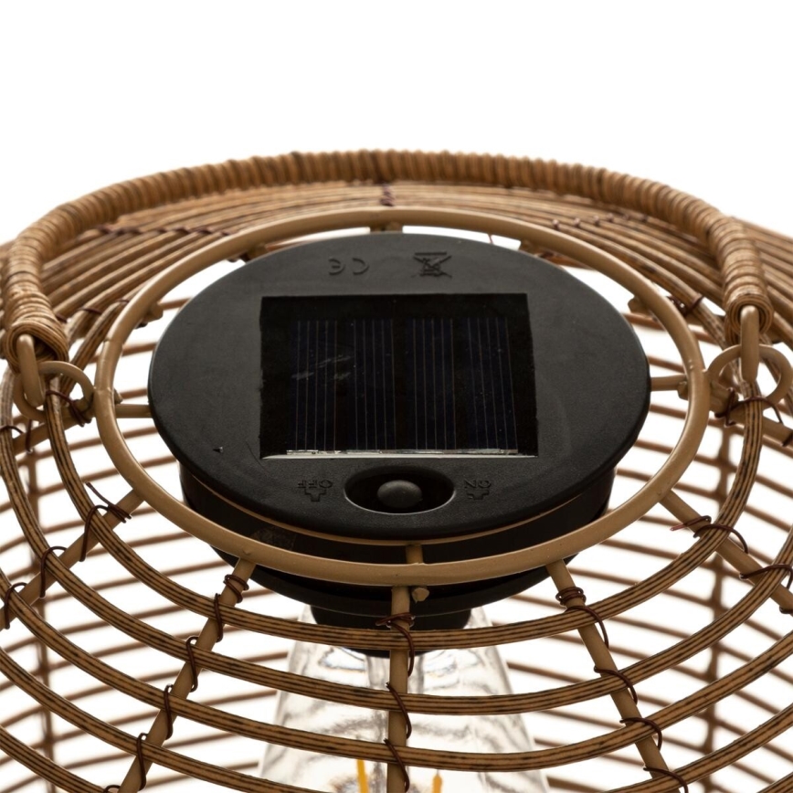 Atmosphera - Lampada solare LED CUBA LED/1,2V IP44 rattan