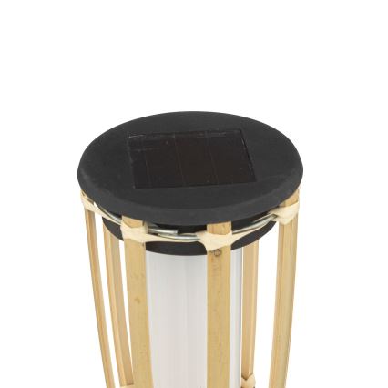 Atmosphera - Lampada solare LED MACEO LED/1,2V 300 mAh IP44 bambù