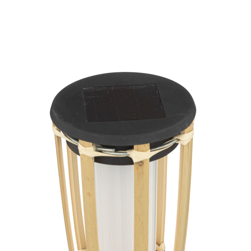 Atmosphera - Lampada solare LED MACEO LED/1,2V 300 mAh IP44 bambù