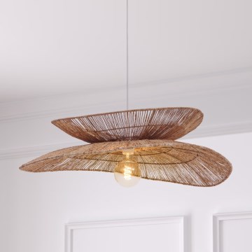 Atmosphera - Lampadario a sospensione con filo ALARA 1xE27/40W/230V iuta