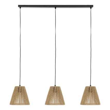 Atmosphera - Lampadario a sospensione con filo GIADA 3xE27/40W/230V