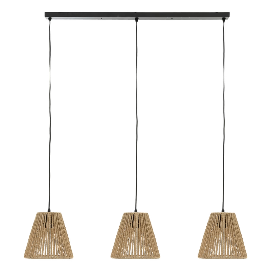 Atmosphera - Lampadario a sospensione con filo GIADA 3xE27/40W/230V