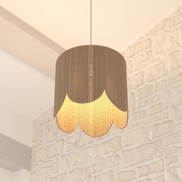Atmosphera - Lampadario a sospensione con filo JANICE 1xE27/40W/230V iuta