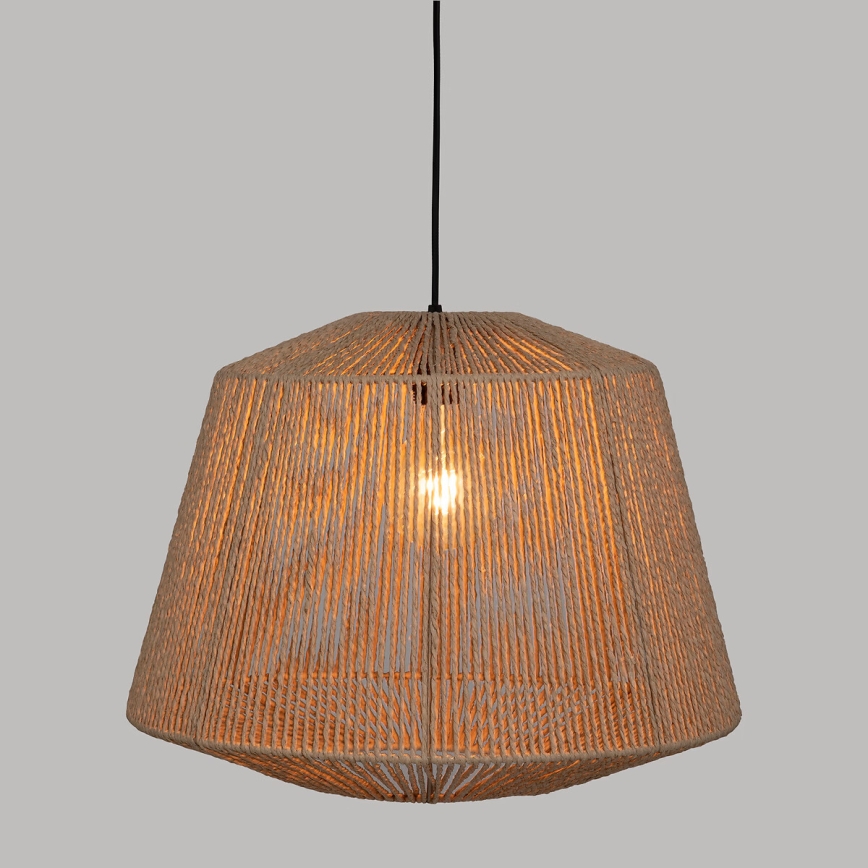 Atmosphera - Lampadario a sospensione con filo JILY 1xE27/40W/230V iuta