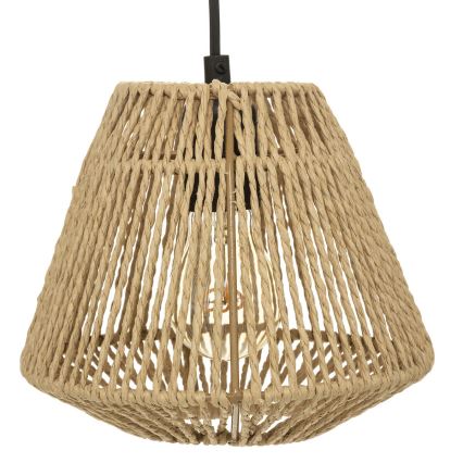 Atmosphera - Lampadario a sospensione con filo JILY 3xE27/40W/230V iuta