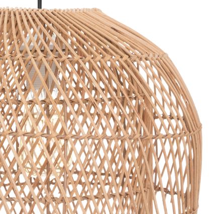 Atmosphera - Lampadario a sospensione con filo KERY 1xE27/40W/230V rattan