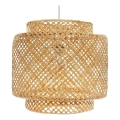 Atmosphera - Lampadario a sospensione con filo LIBY 1xE27/40W/230V bambù