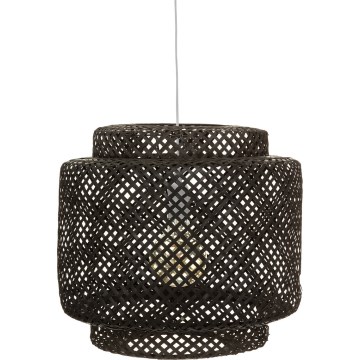 Atmosphera - Lampadario a sospensione con filo LIBY 1xE27/40W/230V bambù/nero
