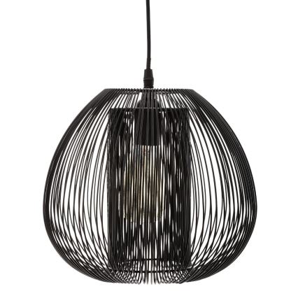Atmosphera - Lampadario a sospensione con filo NODA 1xE27/40W/230V nero