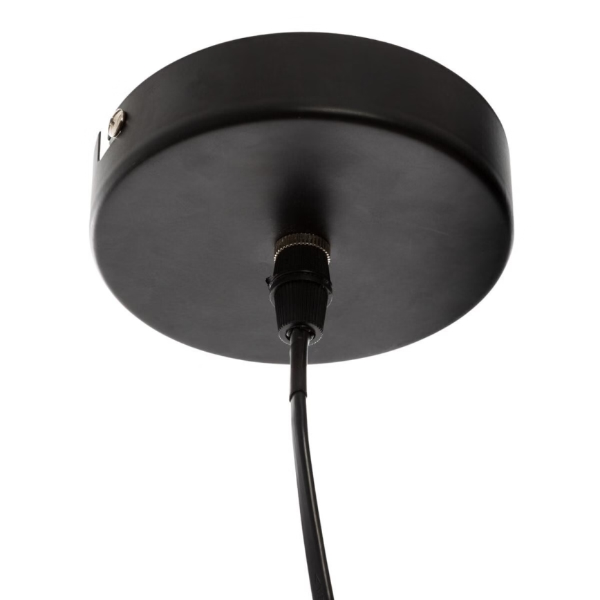 Atmosphera - Lampadario a sospensione con filo NODA 1xE27/40W/230V nero