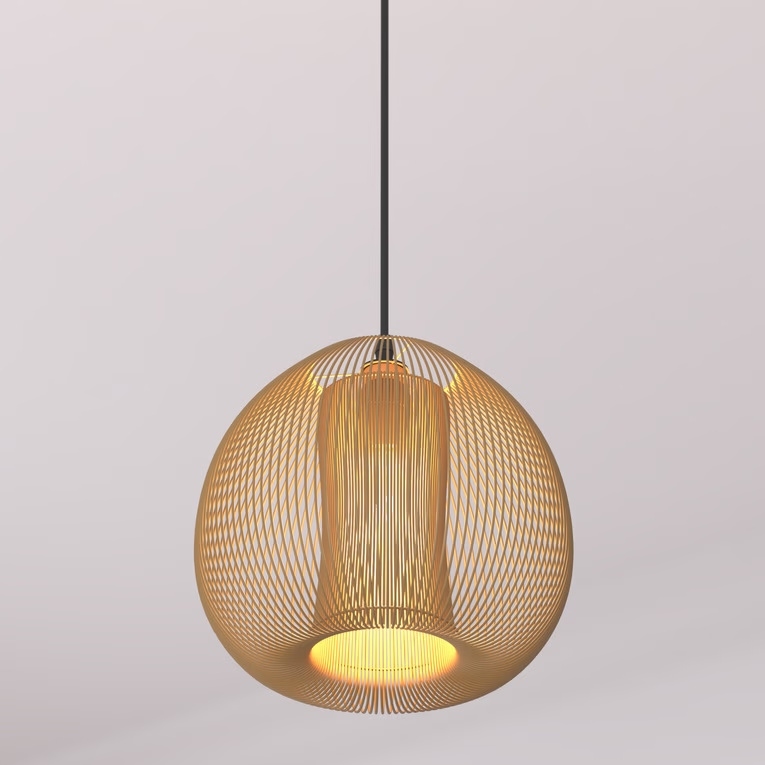 Atmosphera - Lampadario a sospensione con filo NODA 1xE27/40W/230V rame