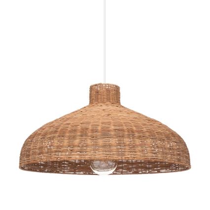 Atmosphera - Lampadario a sospensione con filo ORI 1xE27/40W/230V rattan
