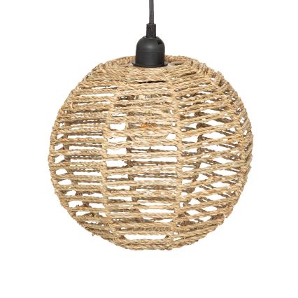 Atmosphera - Lampadario a sospensione con filo RANA 2xE27/40W/230V rattan