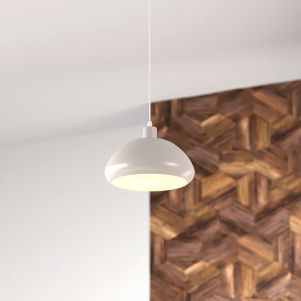 Atmosphera - Lampadario a sospensione con filo SAVIO 1xE27/40W/230V beige
