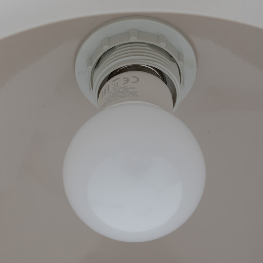 Atmosphera - Lampadario a sospensione con filo SAVIO 1xE27/40W/230V beige