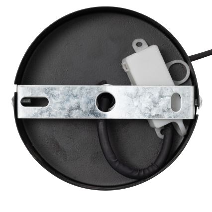 Atmosphera - Lampadario a sospensione con filo SAVIO 1xE27/40W/230V nero