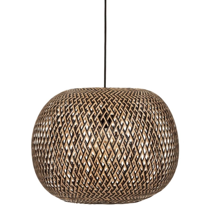 Atmosphera - Lampadario a sospensione con filo SINAI 1xE27/40W/230V bambù