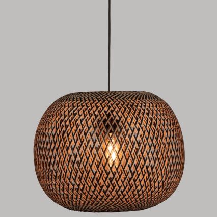 Atmosphera - Lampadario a sospensione con filo SINAI 1xE27/40W/230V bambù