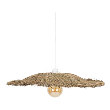 Atmosphera - Lampadario a sospensione con filo YONI 1xE27/40W/230V sláma