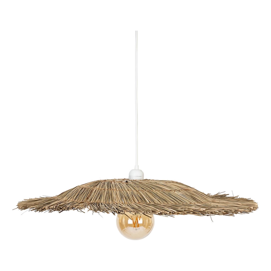 Atmosphera - Lampadario a sospensione con filo YONI 1xE27/40W/230V sláma