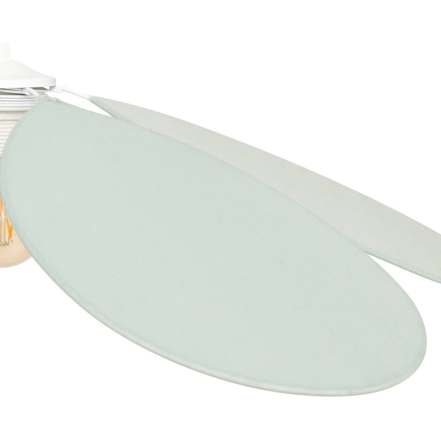 Atmosphera - Lampadario a sospensione per bambini NAYA 1xE27/40W/230V Ø 72 cm verde menta