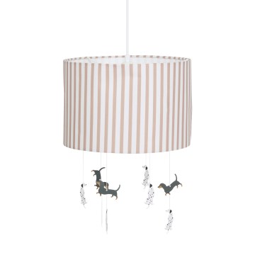 Atmosphera - Lampadario a sospensione per bambini SCOTT su cavo 1xE27/40W/230V a tema cani