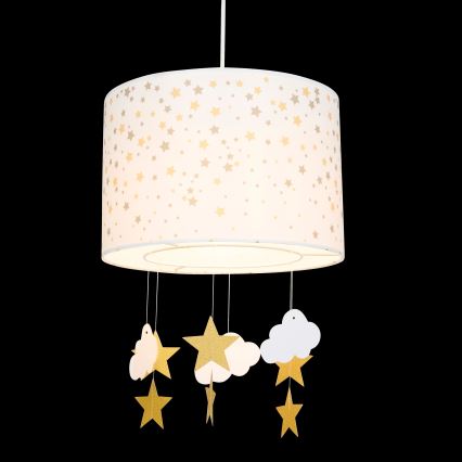 Atmosphera - Lampadario per bambini a cavo STARS 1xE27/40W/230V