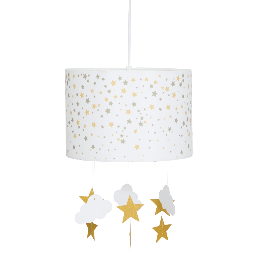 Atmosphera - Lampadario per bambini a cavo STARS 1xE27/40W/230V