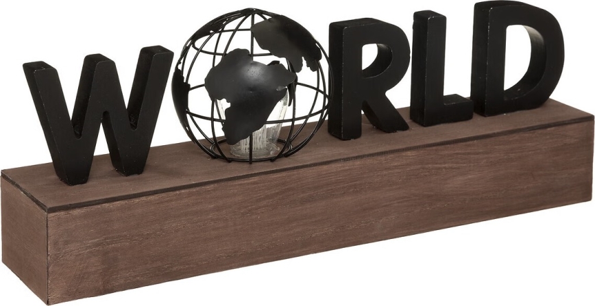 Atmosphera - LED Decorazione WORLD LED/2xAAA