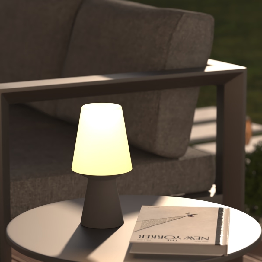 Atmosphera - LED Dimmerabile per esterni touch lampada da tavolo WIZA LED/5V 2400 mAh 23 cm IP44