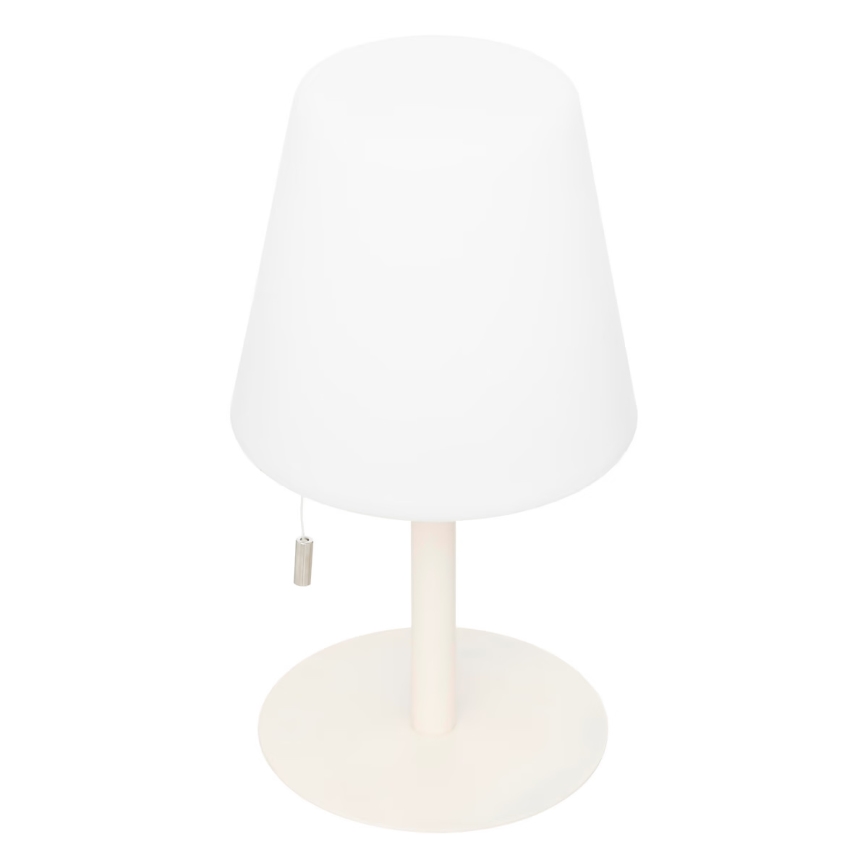 Atmosphera - LED RGBW Ricaricabile per esterni lampada da tavolo ZACK LED/3,7V 1200 mAh IP44 beige