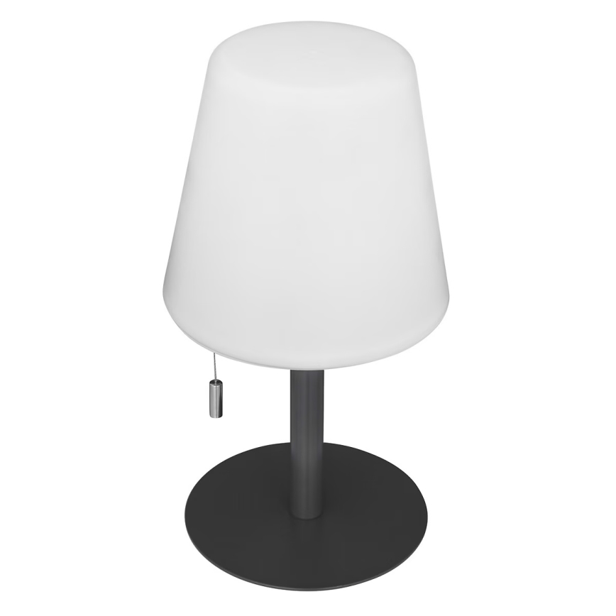 Atmosphera - LED RGBW Ricaricabile per esterni lampada da tavolo ZACK LED/3,7V 1200 mAh IP44 nero