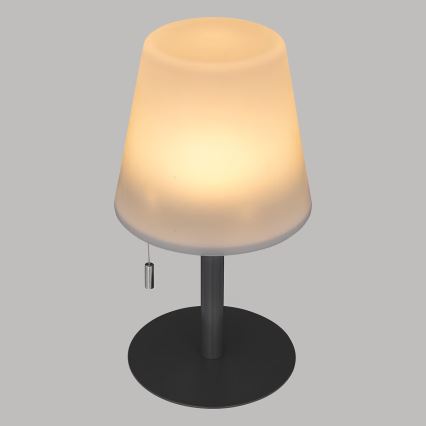 Atmosphera - LED RGBW Ricaricabile per esterni lampada da tavolo ZACK LED/3,7V 1200 mAh IP44 nero