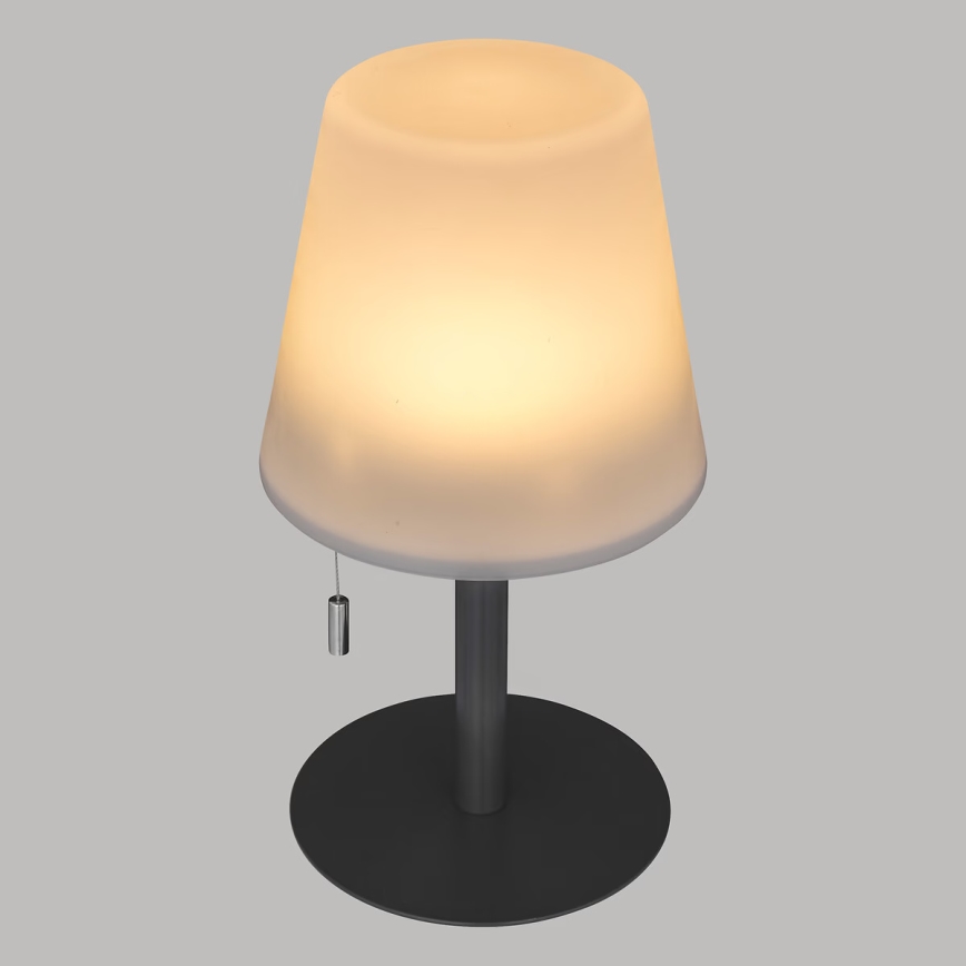 Atmosphera - LED RGBW Ricaricabile per esterni lampada da tavolo ZACK LED/3,7V 1200 mAh IP44 nero